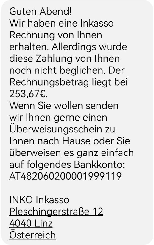 Fake SMS